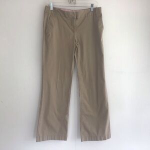 J CrewFactory City Fit Stretch mostly cotton chinos. Size 8 Regular